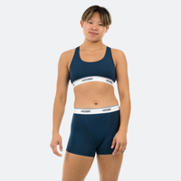 Star High Waisted Navy