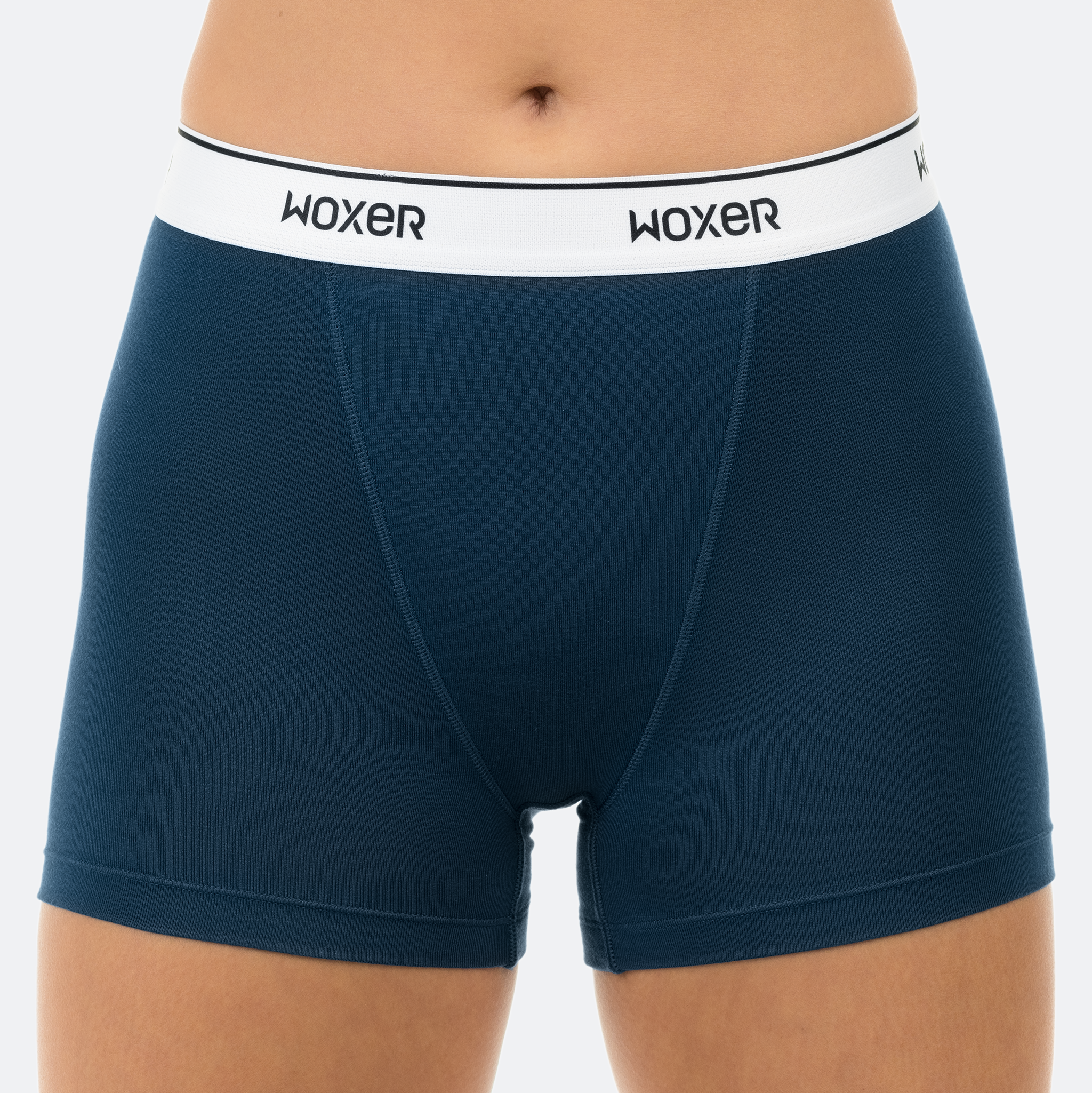Star High Waisted Navy