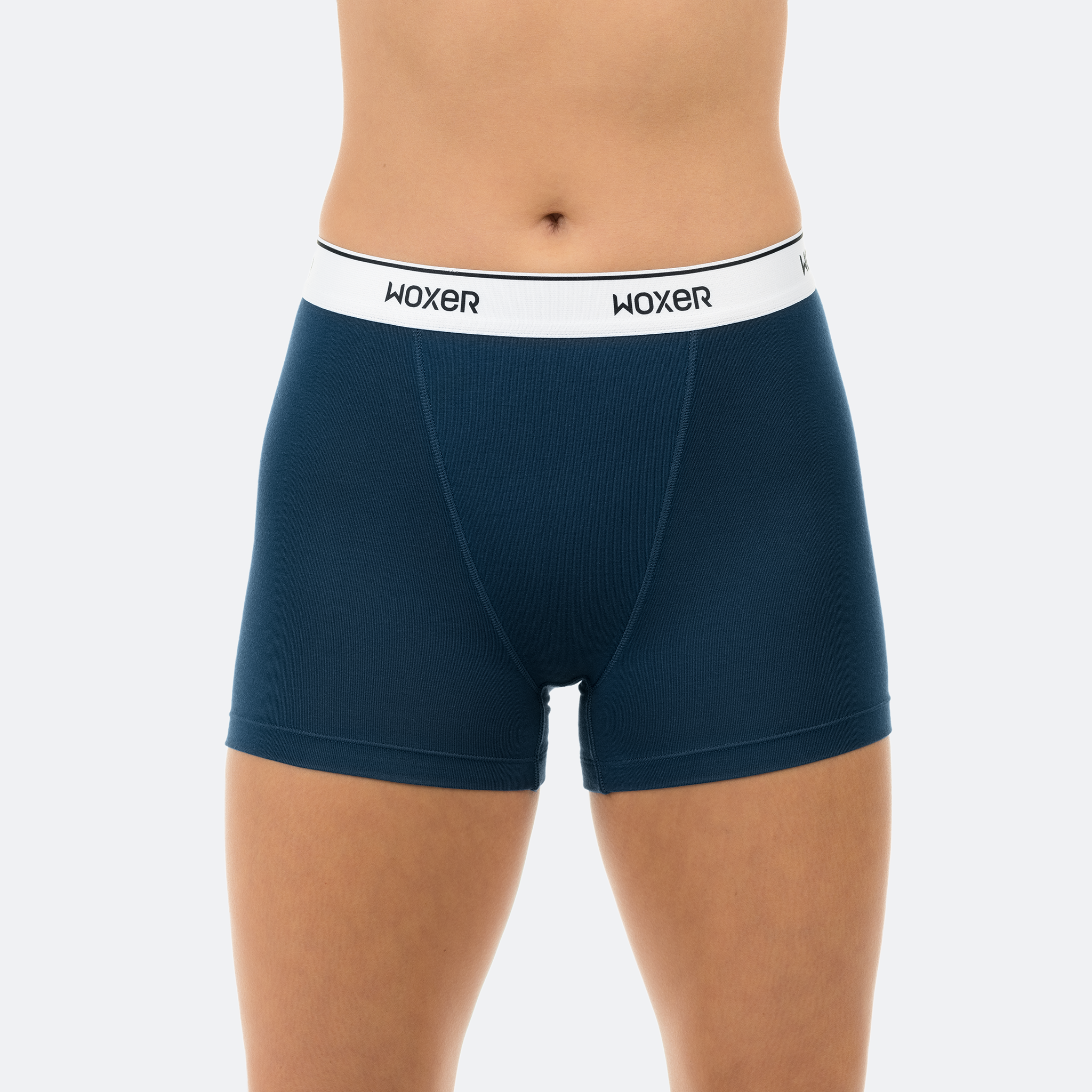 Star High Waisted Navy