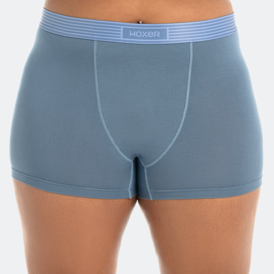 Star High Waisted Smoke Blue