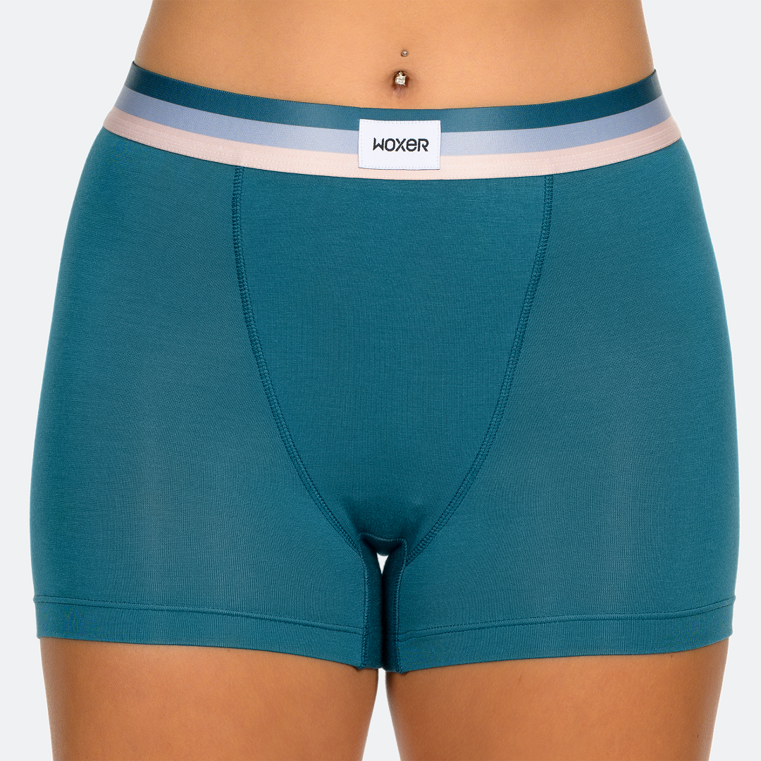 Star High Waisted Berry Blue