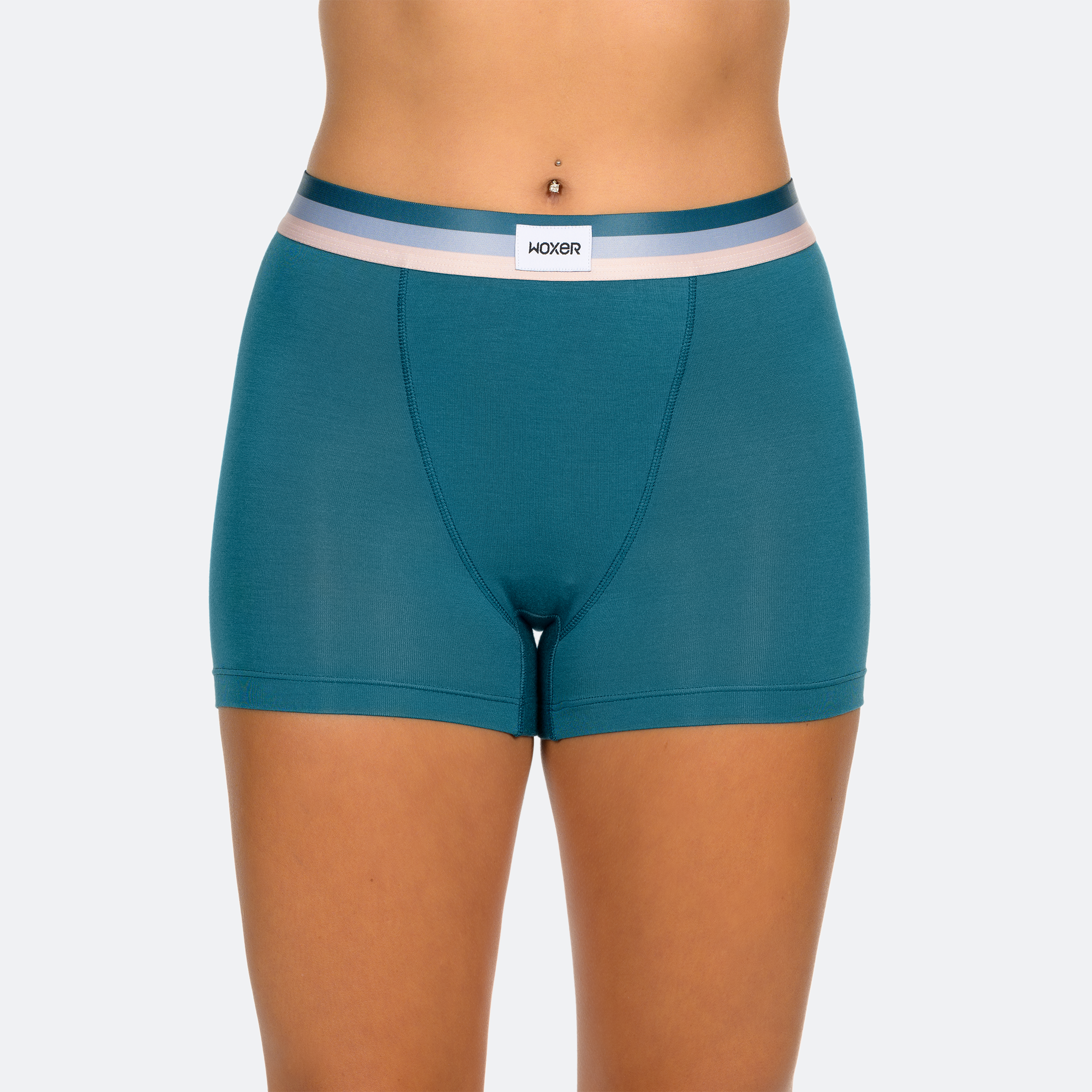 Star High Waisted Berry Blue