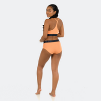 Cece wears a size S