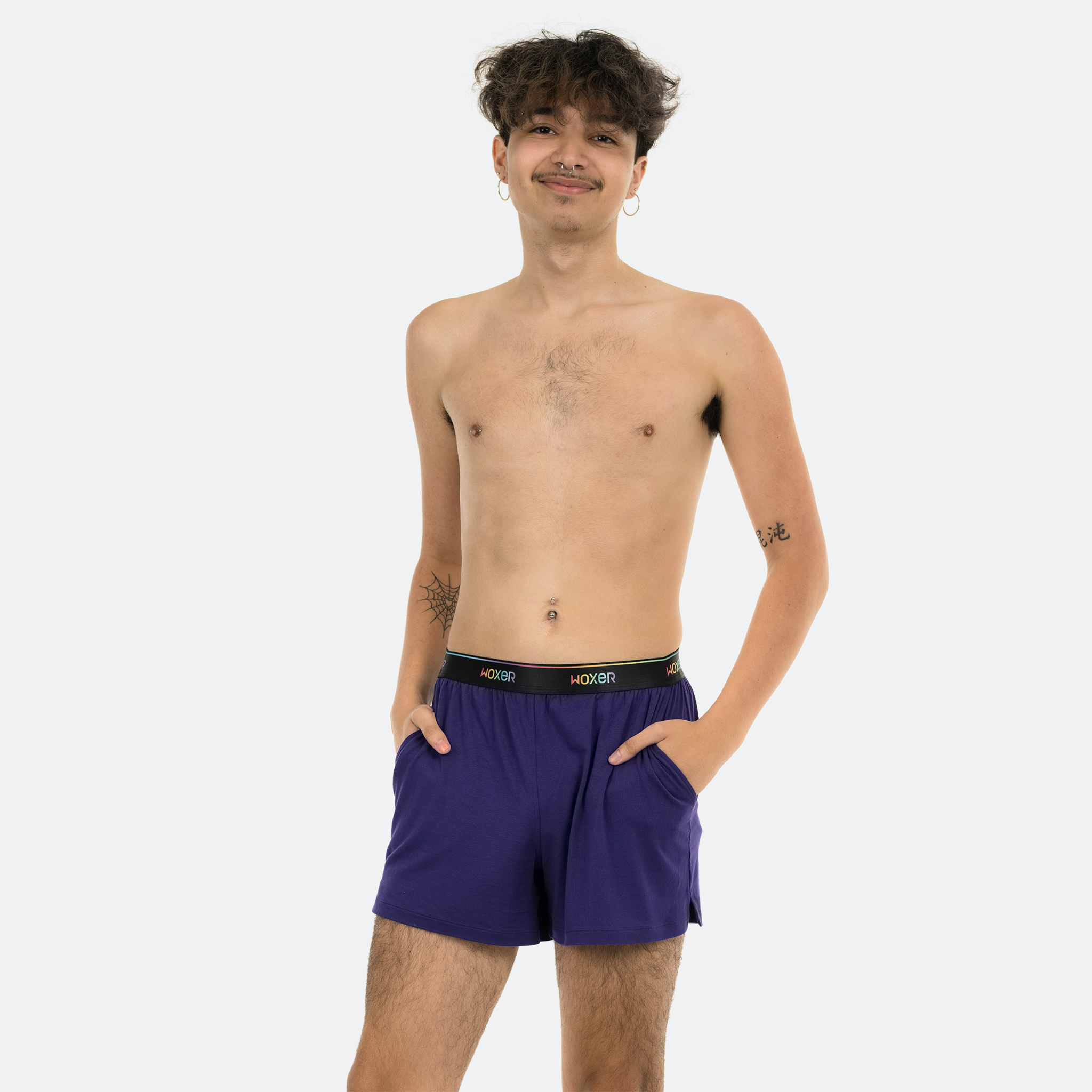Ricky wears a size S