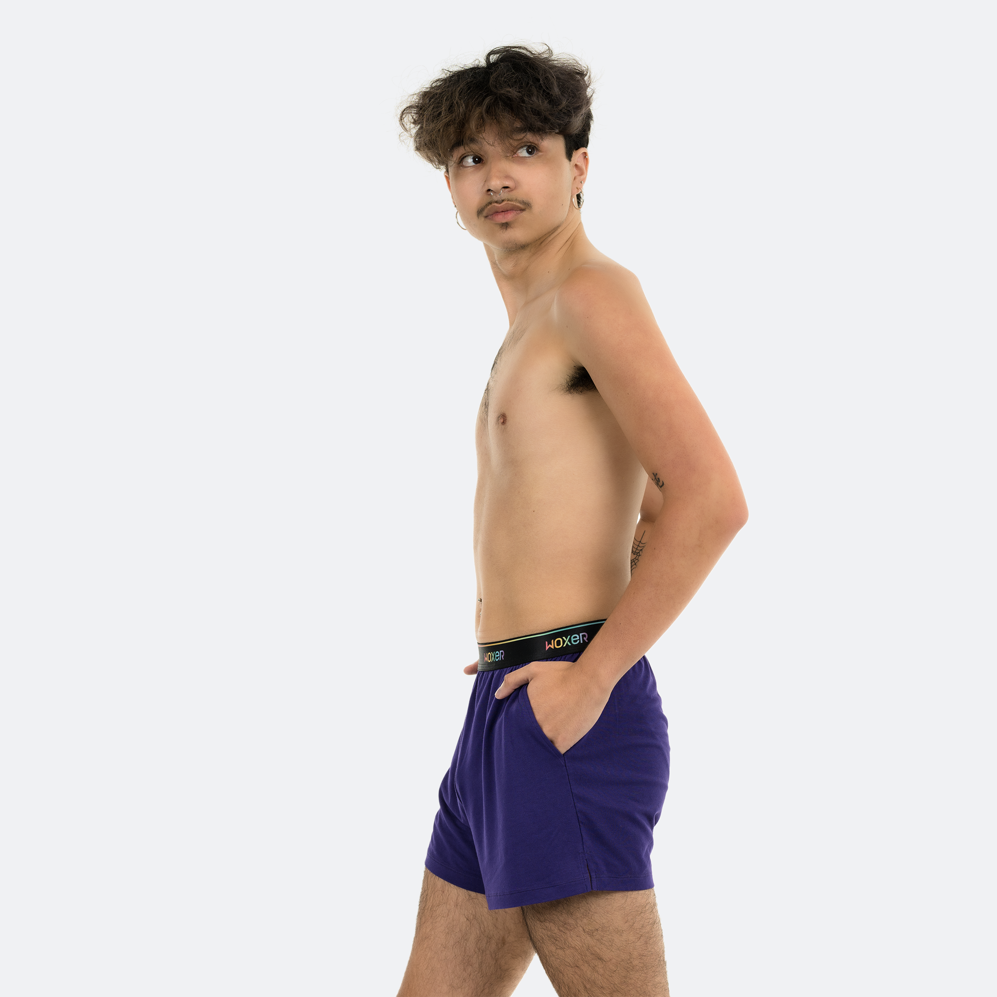 Ricky wears a size S