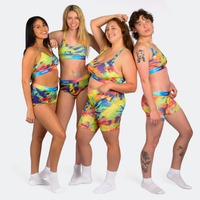 Carla wears a size L, Julianna wears a size S, Trini wears a size XL, Kailey wears a size S