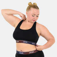 Niki wears a size XL