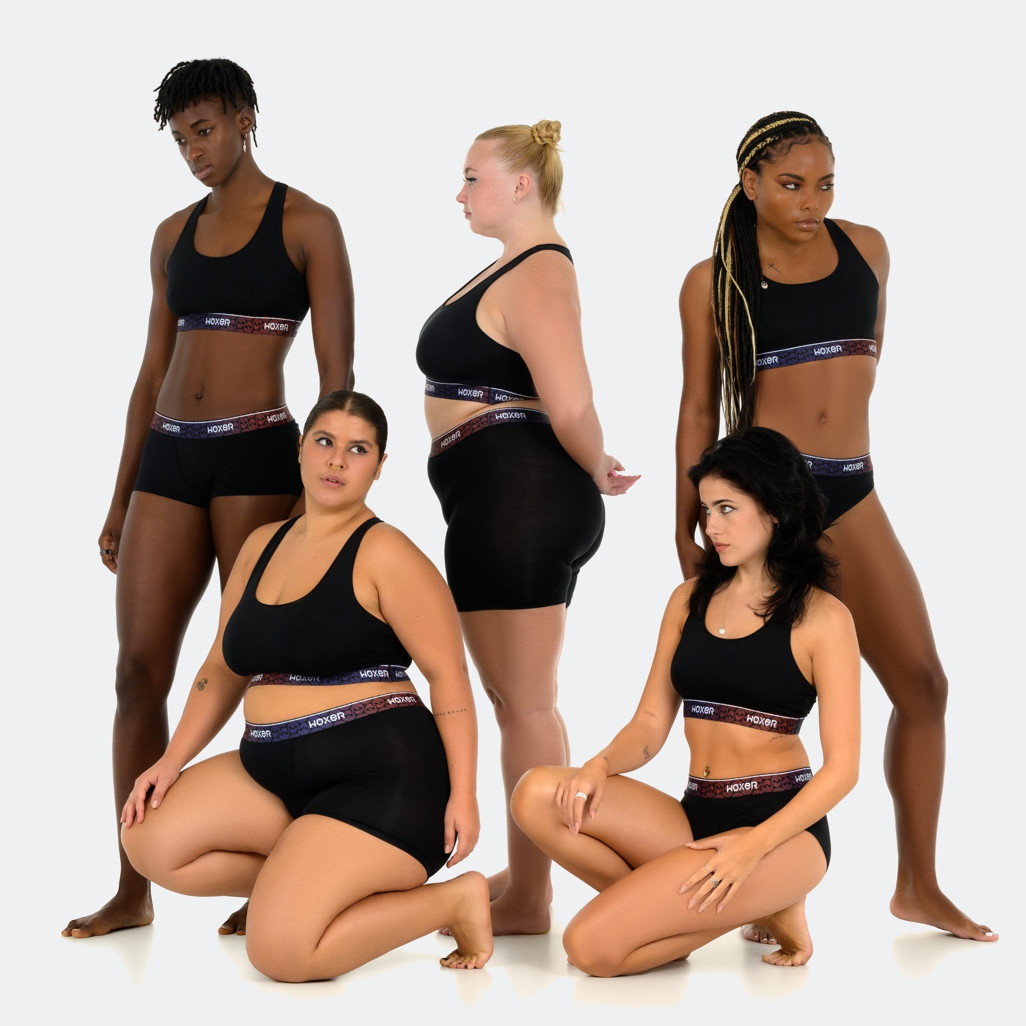 Baller High Waisted Halloween Black