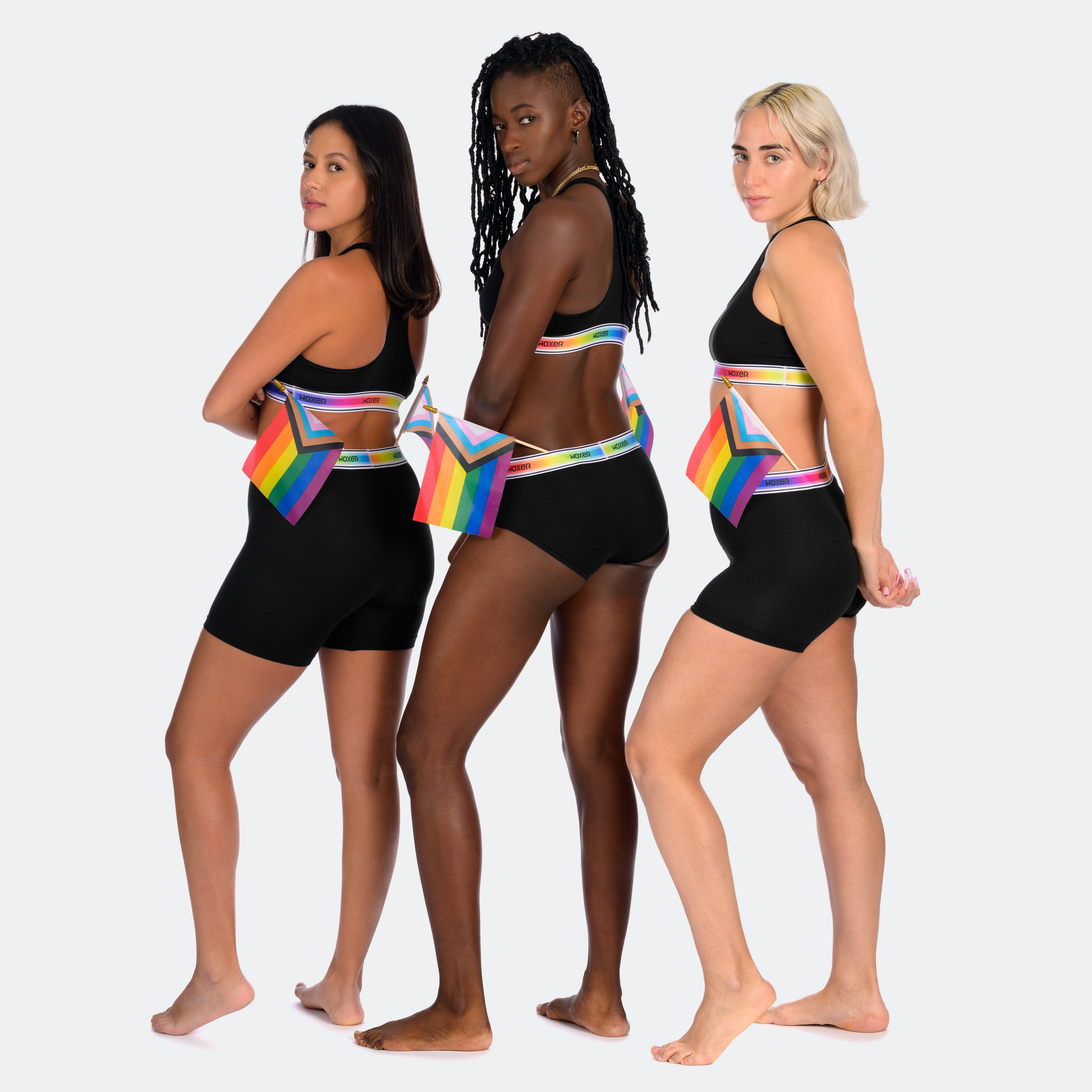 Star High Waisted Licorice