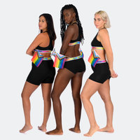Star High Waisted Licorice