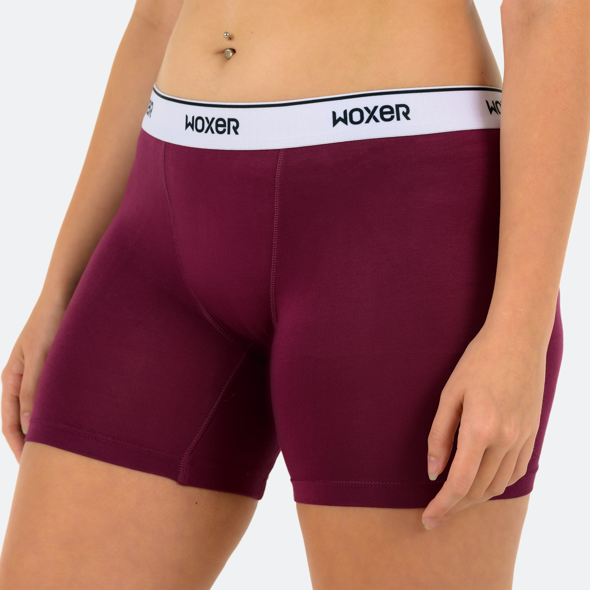 Michela wears a size L