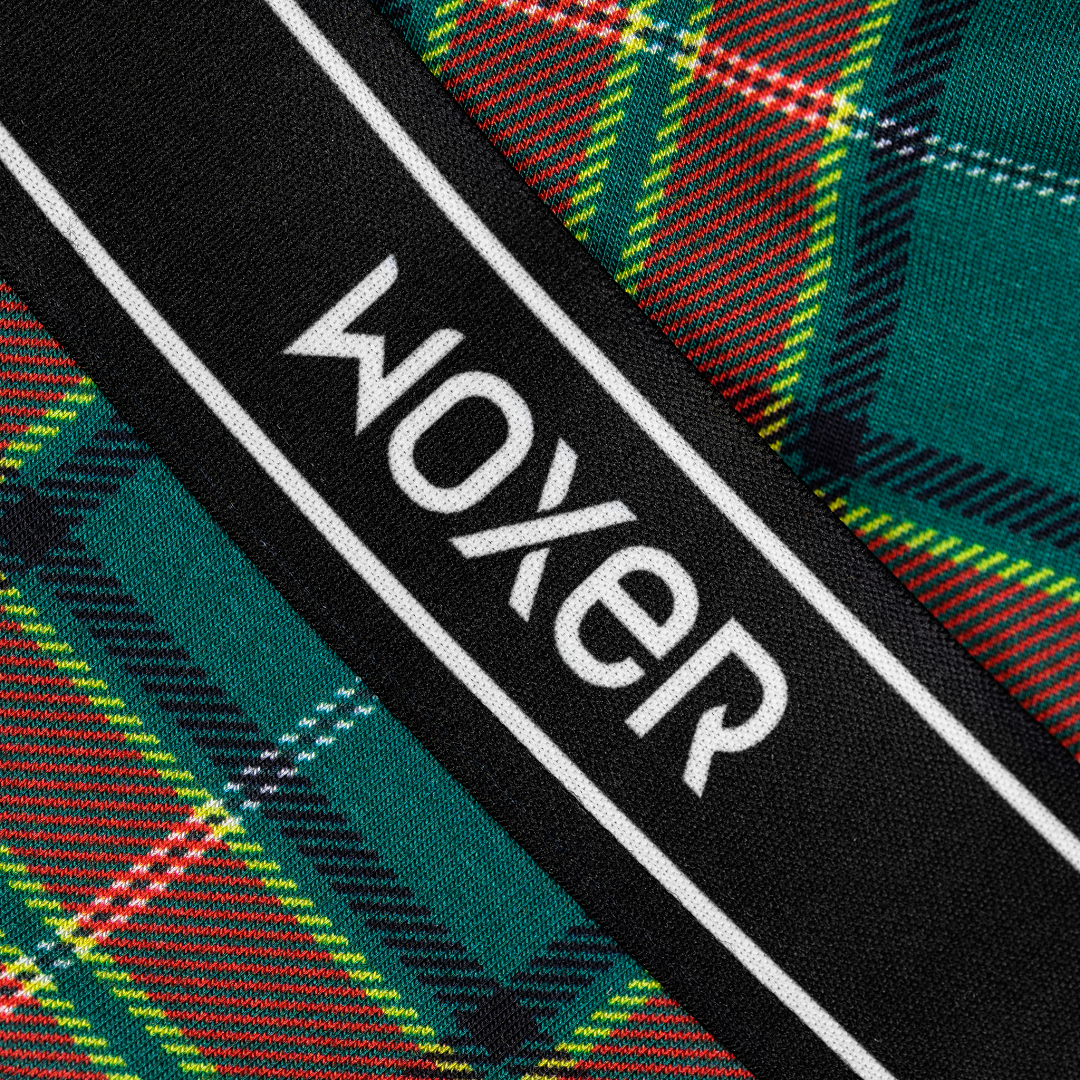 Biker Red Plaid