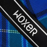 Baller High Waisted Blue Plaid