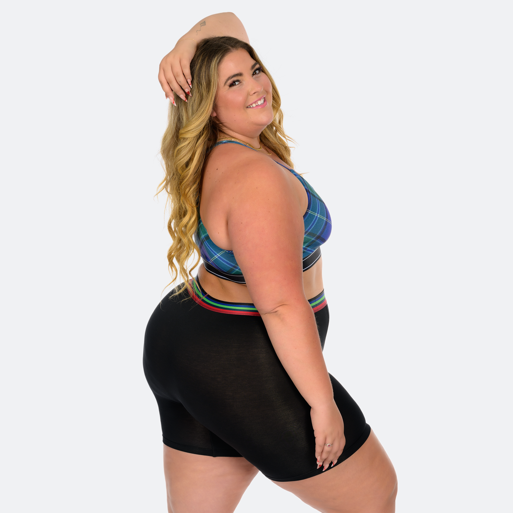 Baller High Waisted Holiday Black