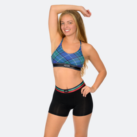 Star High Waisted Holiday Black