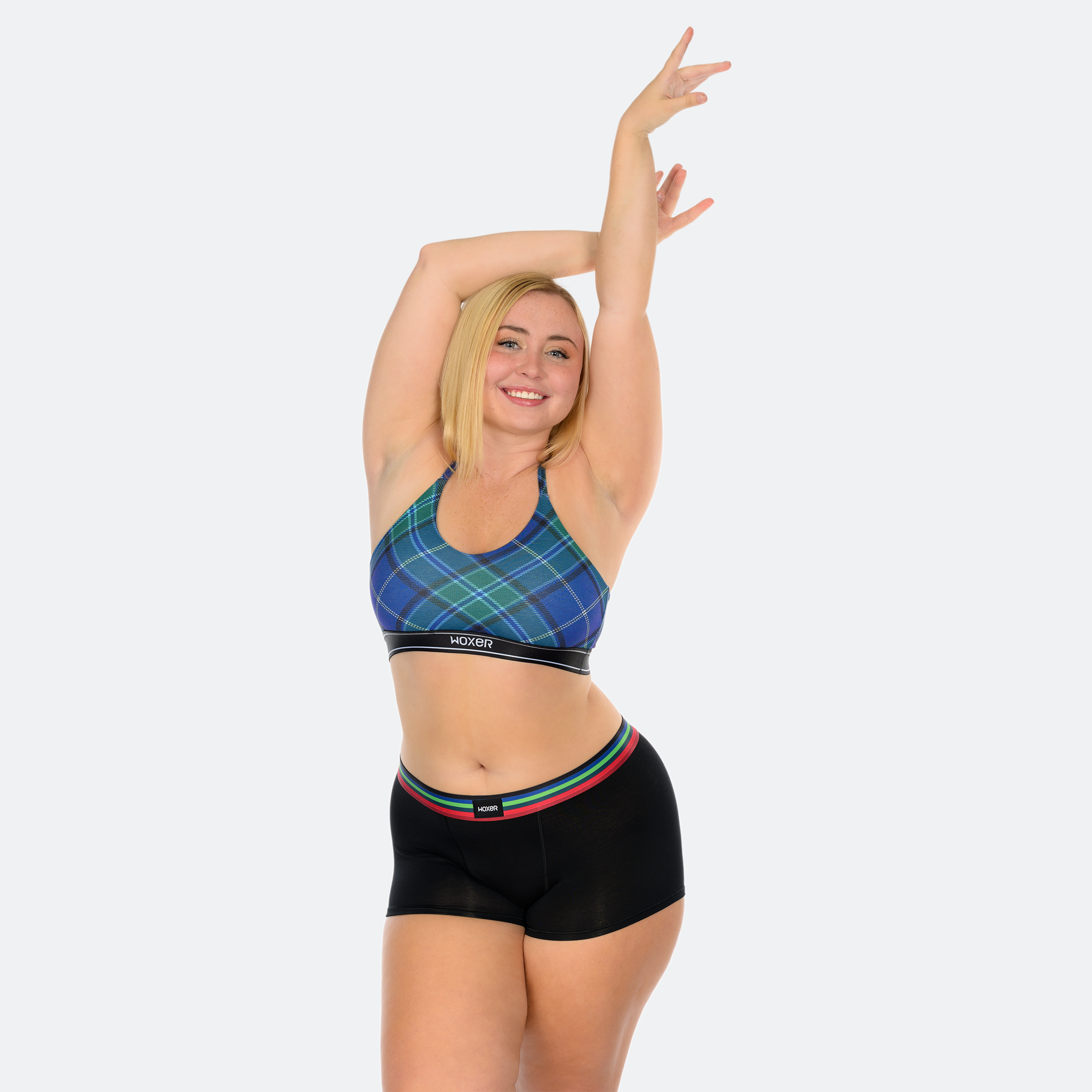Star High Waisted Holiday Black