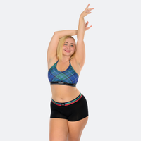 Star High Waisted Holiday Black