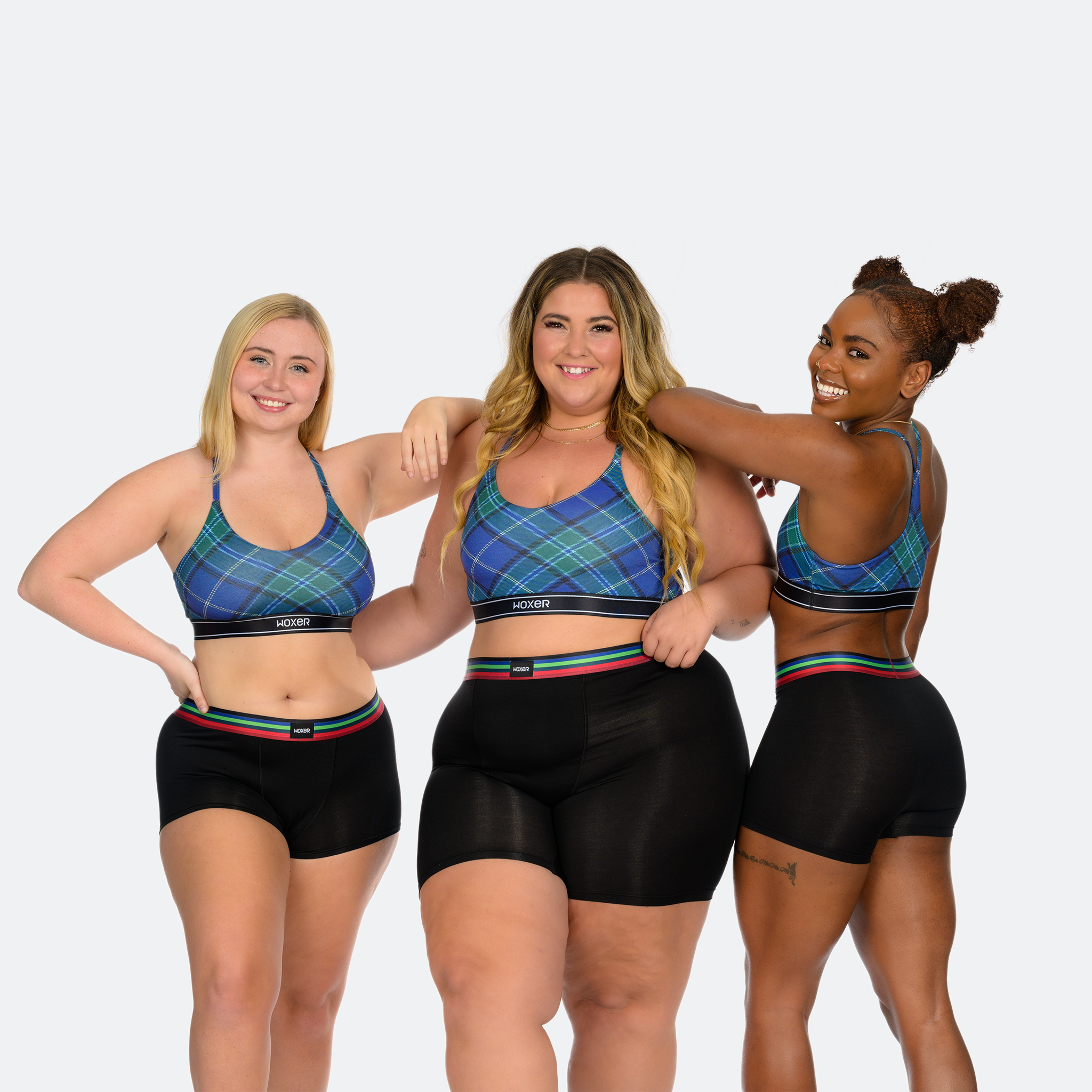 Star High Waisted Holiday Black