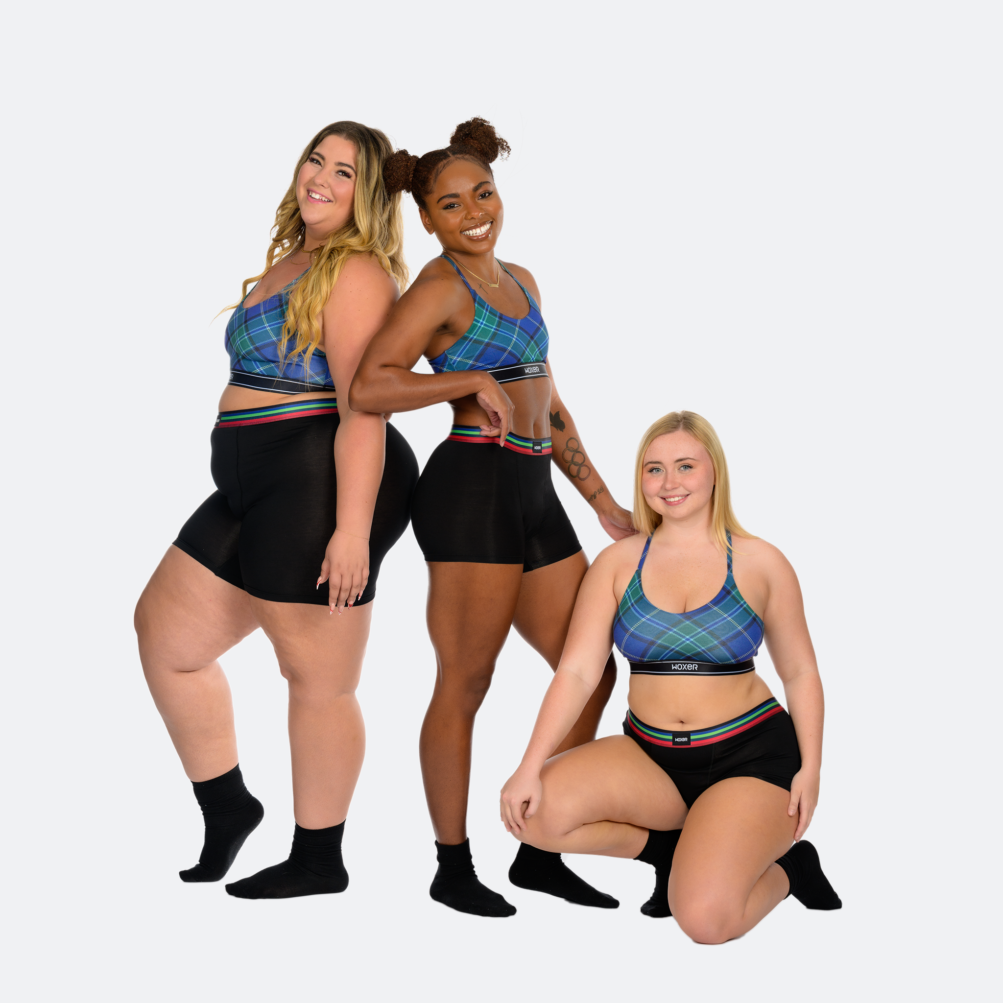 Baller High Waisted Holiday Black