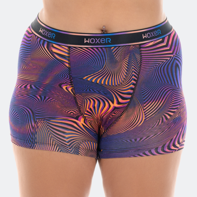 Star High Waisted Digital World