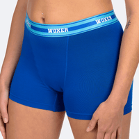 Star High Waisted Varsity Blue