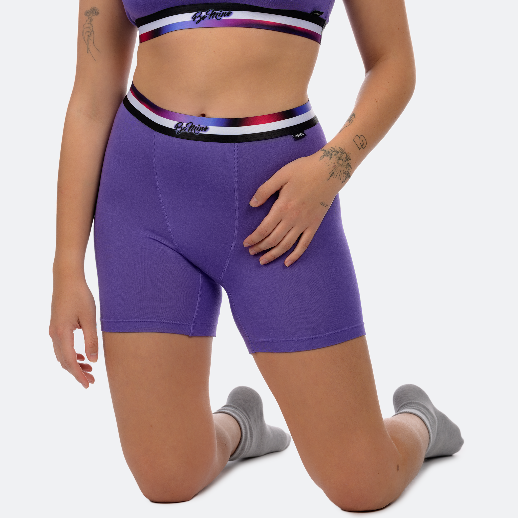 Baller High Waisted Amethyst