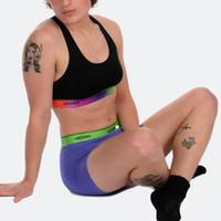 Baller High Waisted Digital Violet