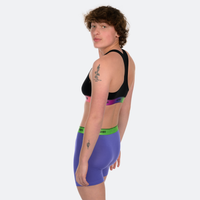 Baller High Waisted Digital Violet