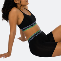 Baller High Waisted Black Diamond