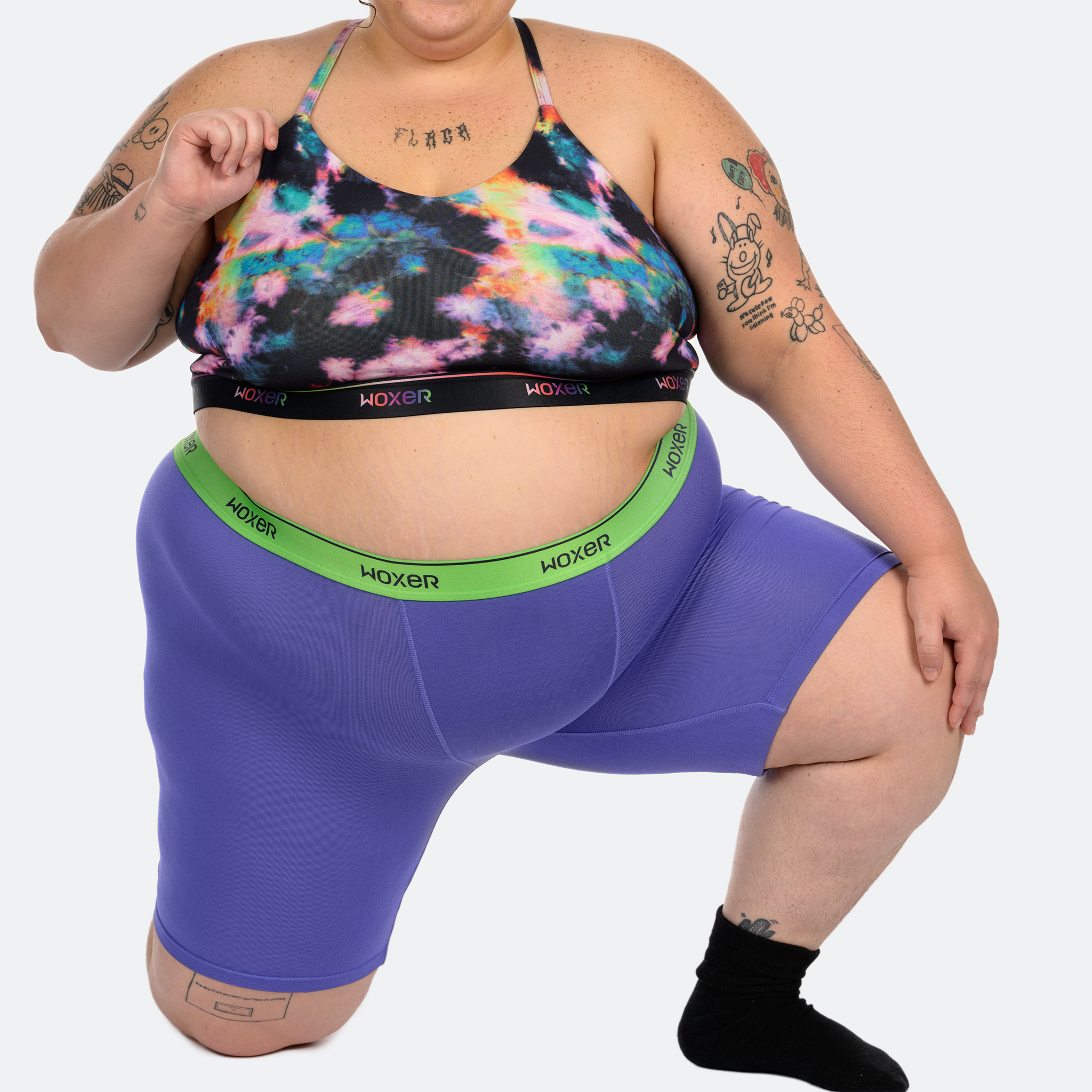 Biker Digital Violet