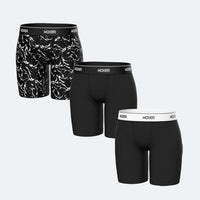 Biker All Black 3-Pack