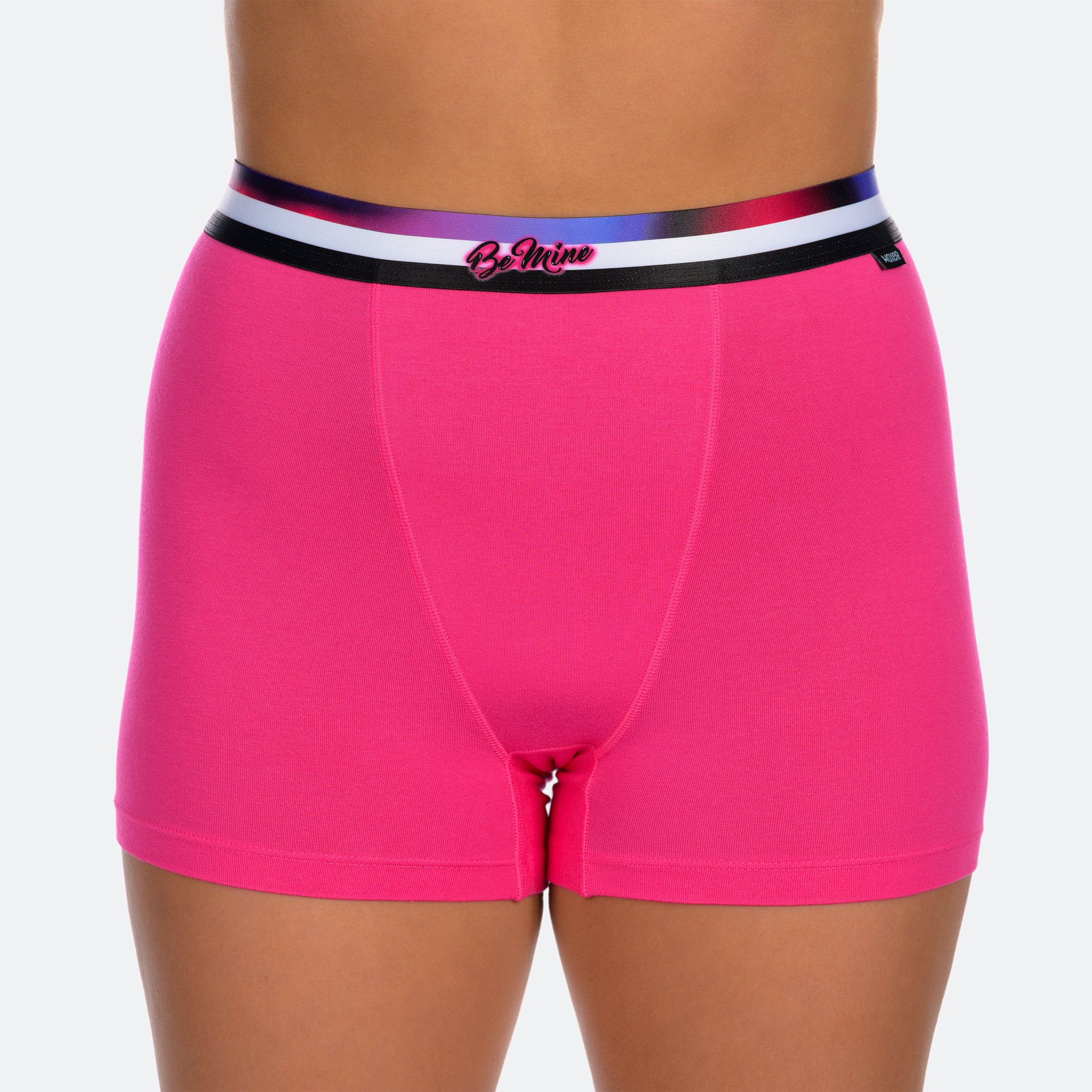 Star High Waisted Fuchsia