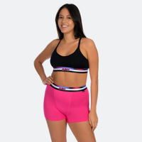 Star High Waisted Fuchsia