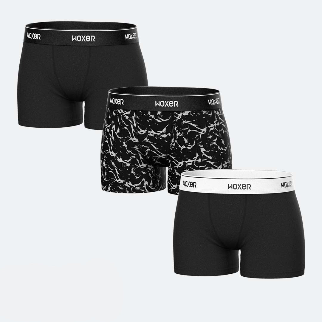 Star All Black 3-Pack