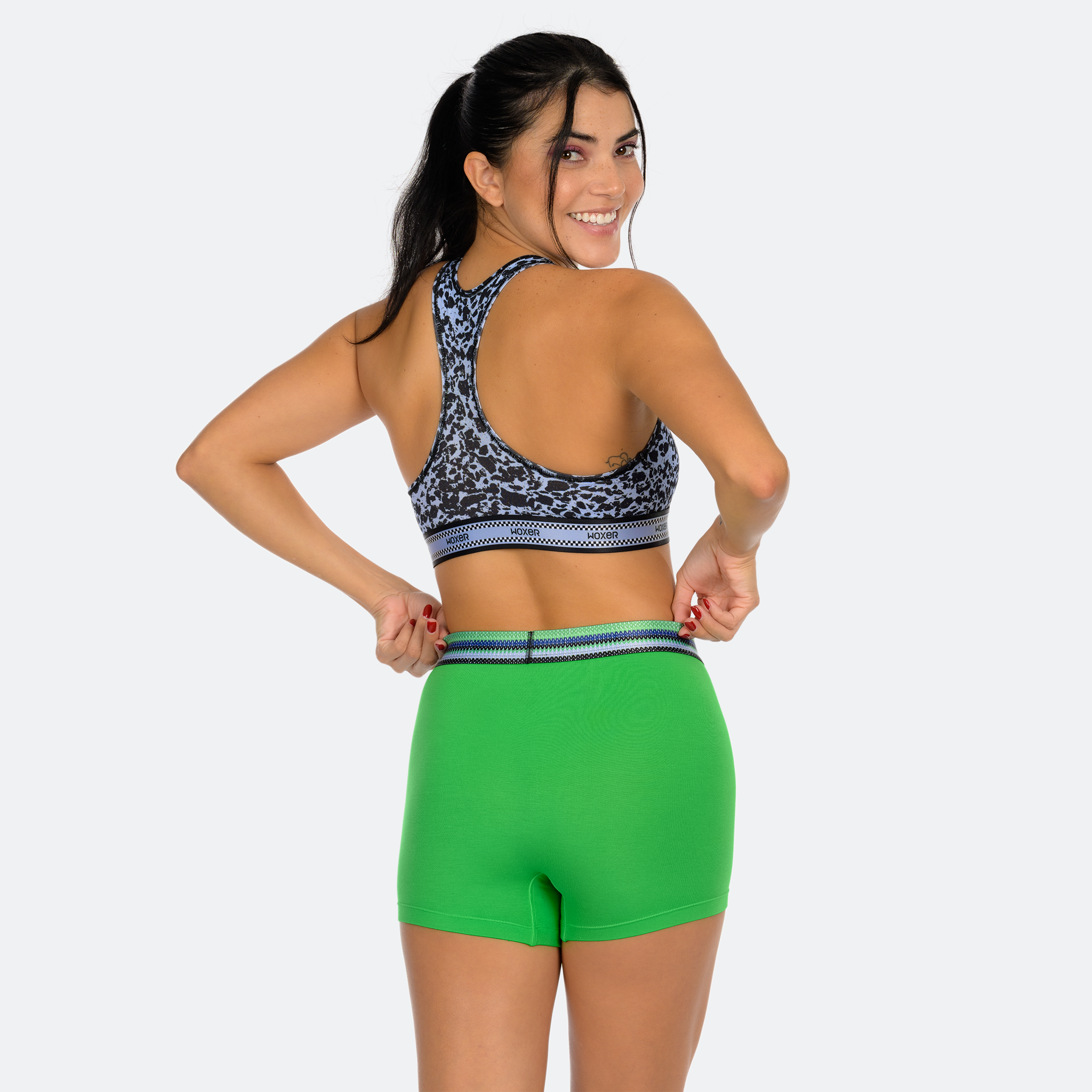 Star High Waisted Wintergreen