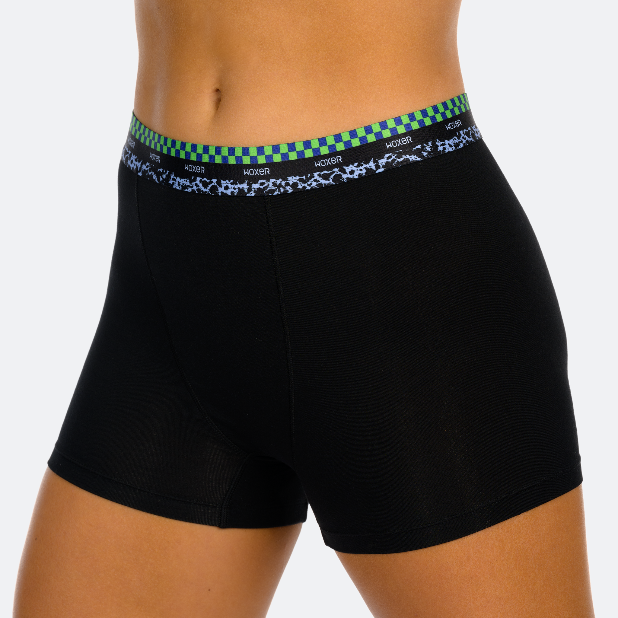 Star High Waisted Black Diamond