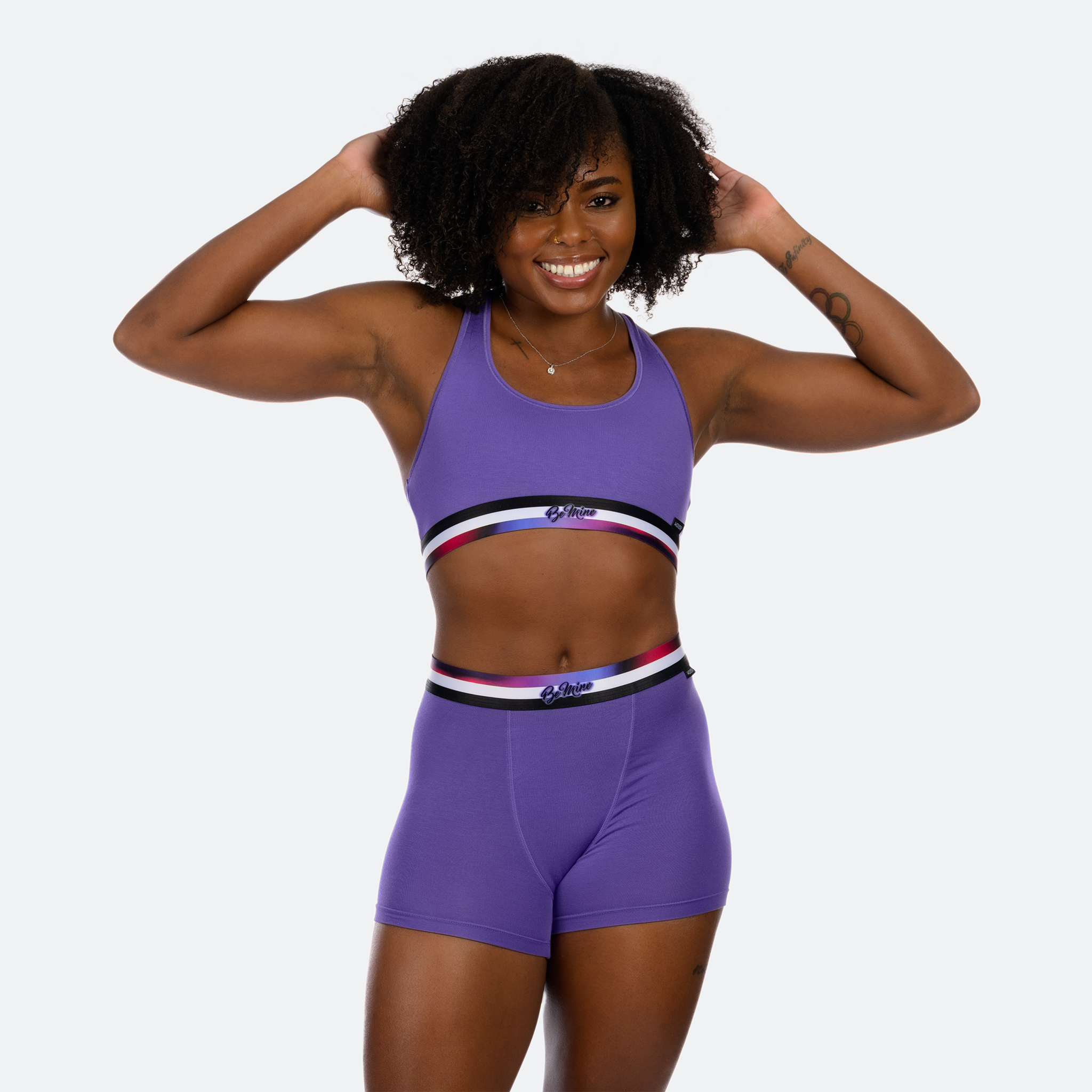 Star High Waisted Amethyst