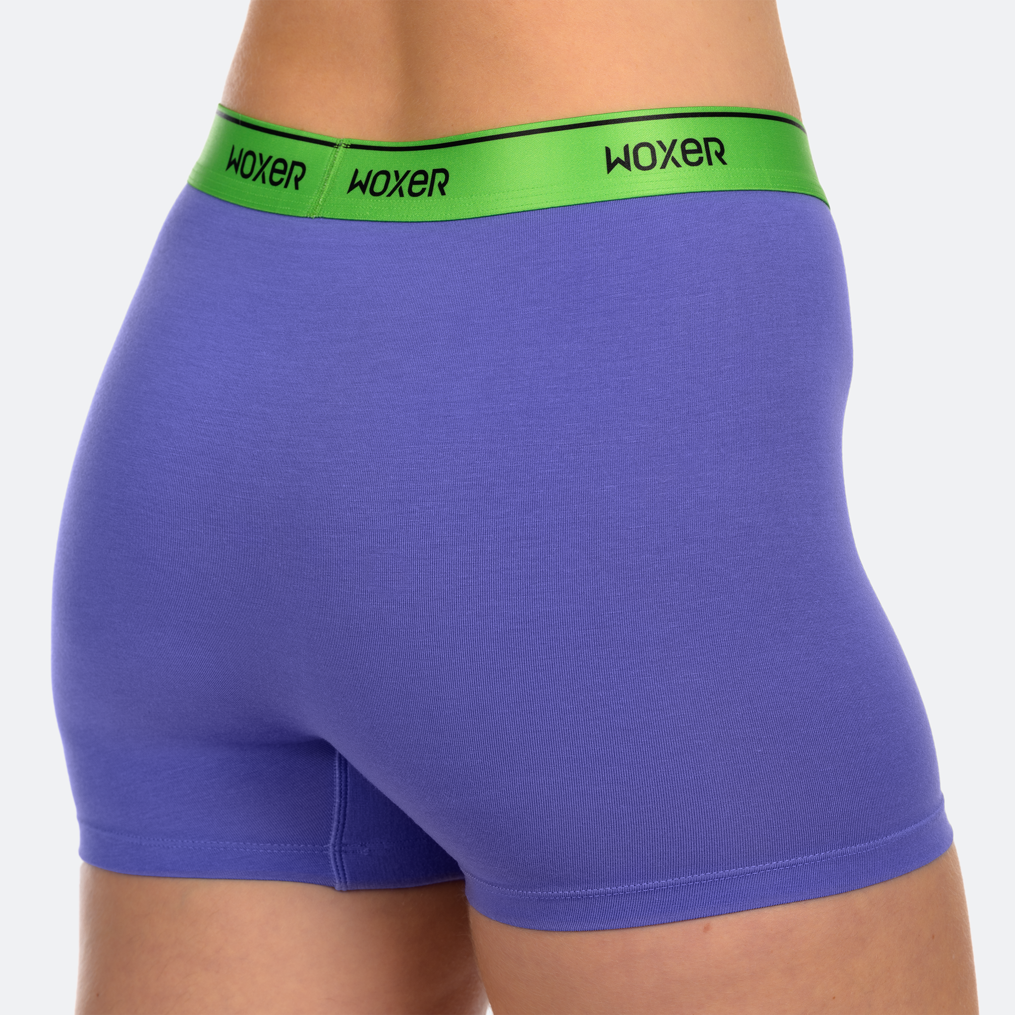 Star High Waisted Digital Violet